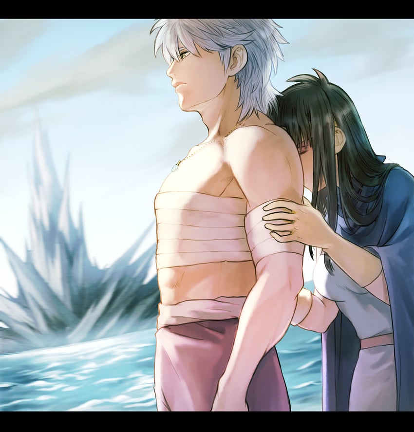 hyunkel and eimi (dragon quest and 1 more) drawn by b-saku