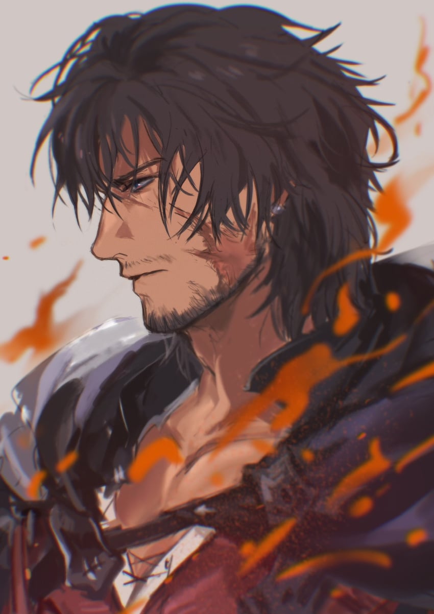 clive rosfield (final fantasy and 1 more) drawn by yateapot_(guo_shixing_zak_k)