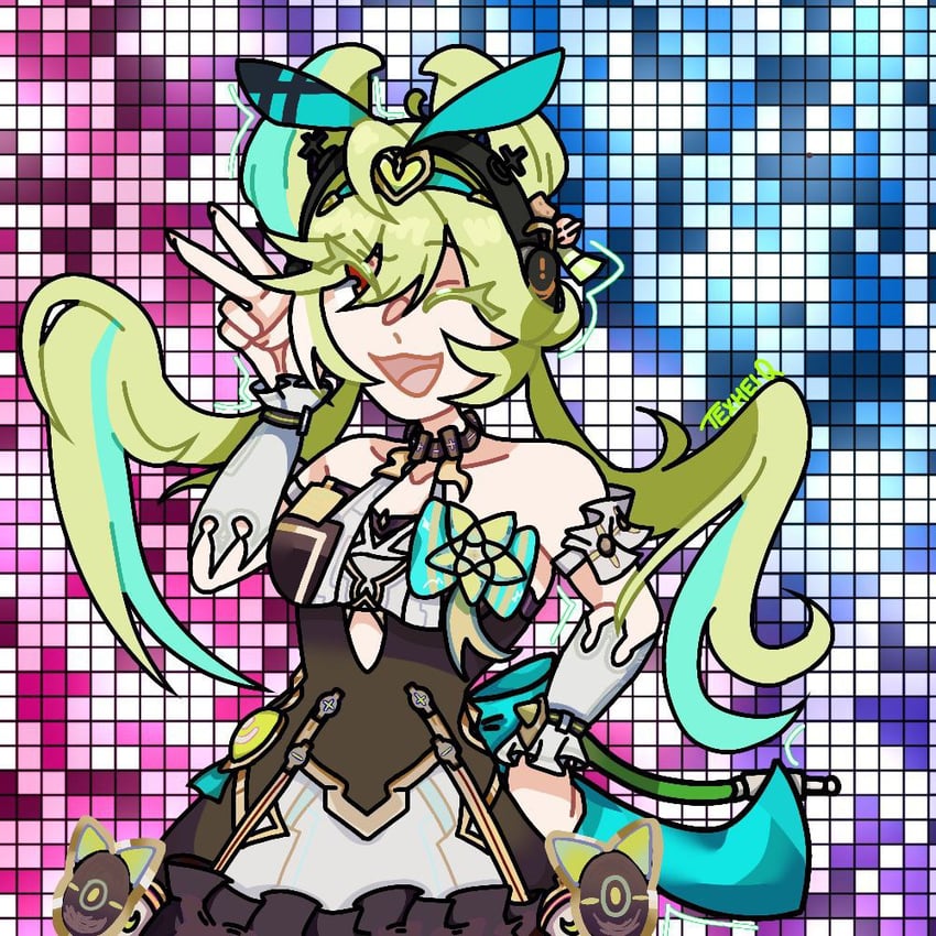 honkai and 1 more drawn by texhei.q
