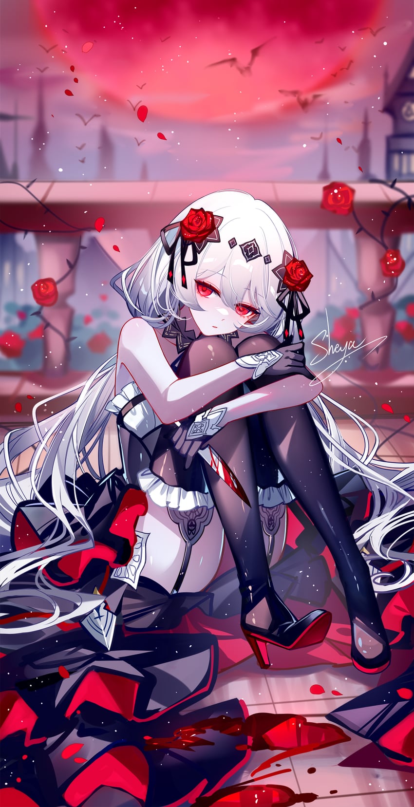 theresa apocalypse (honkai and 1 more) drawn by sheya
