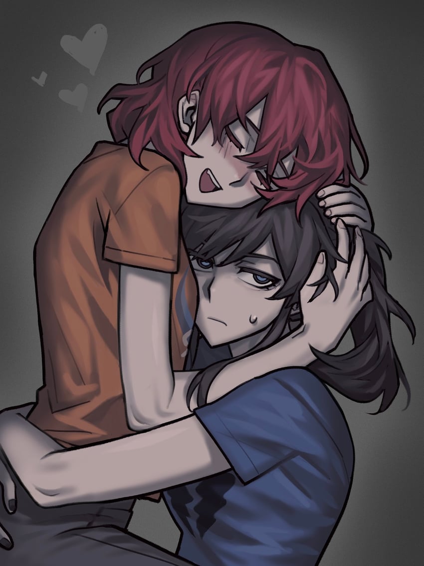 nicole and ari (class of 09) drawn by bugs_bug_me