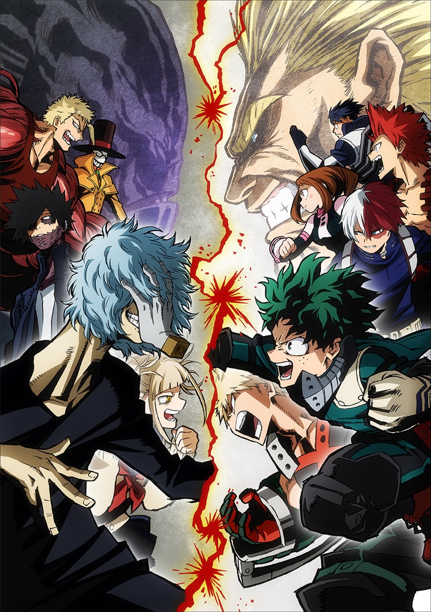 midoriya izuku, uraraka ochaco, bakugou katsuki, toga himiko, todoroki shoto, and 8 more (boku no hero academia)