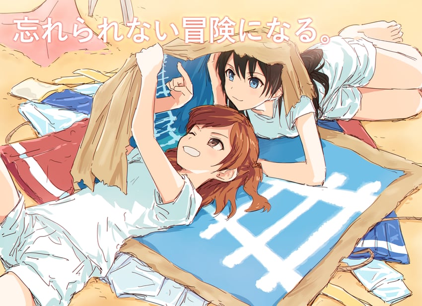 aijou karen and kagura hikari (shoujo kageki revue starlight) drawn by bullfalk