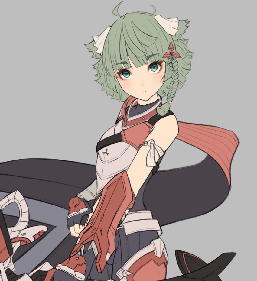 juniper (xenoblade chronicles and 1 more) drawn by hakusai_(hksicabb)
