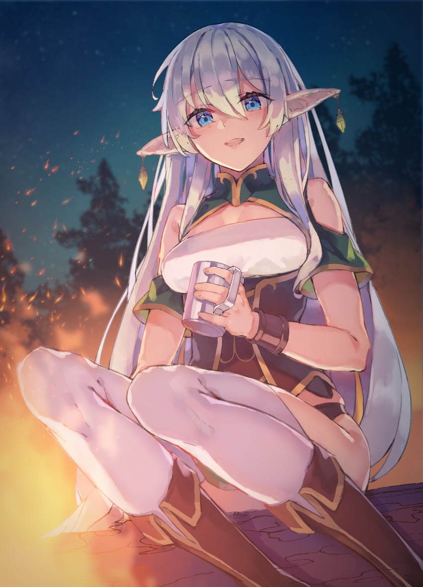 yarandrala (shin no nakama janai to yuusha no party wo oidasareta no de henkyou de slow life suru koto ni shimashita) drawn by yasumo_(kuusouorbital)
