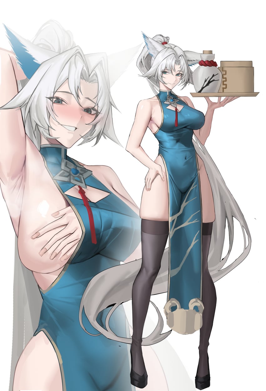 feixiao (honkai and 1 more) drawn by gong_dol_hong