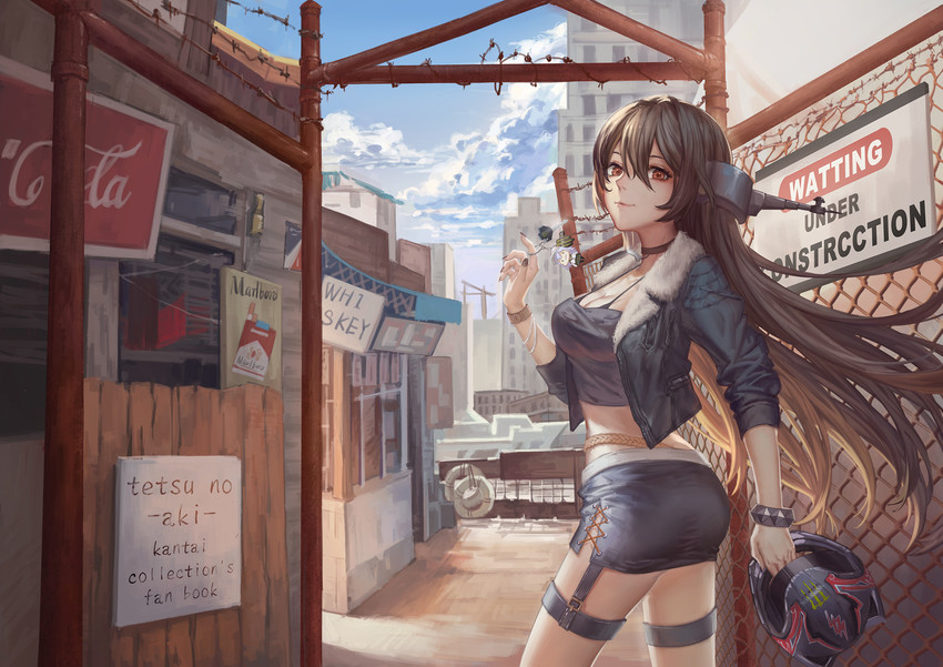 hibiki, nagato, and verniy (kantai collection and 2 more) drawn by maomaozi