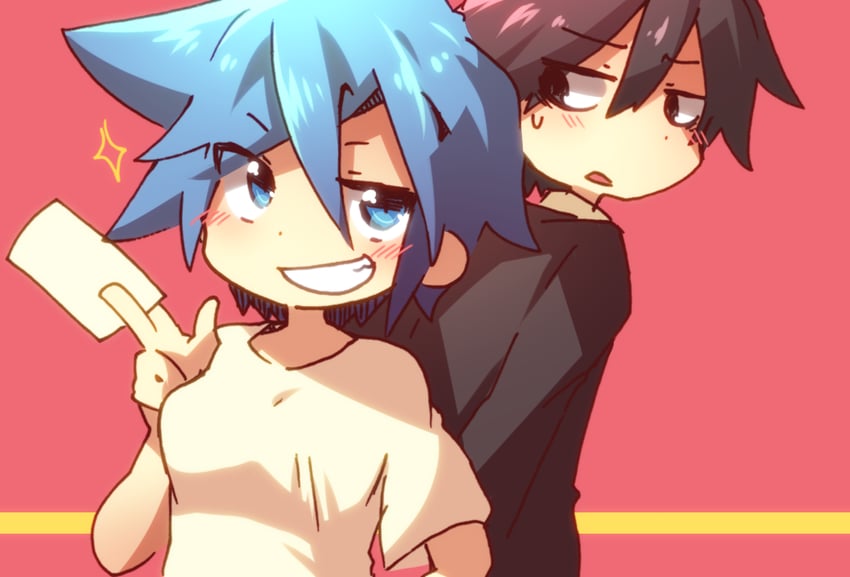 teufel diabolos and ares strahl (sen'yuu.) drawn by aka_muffler_yamato