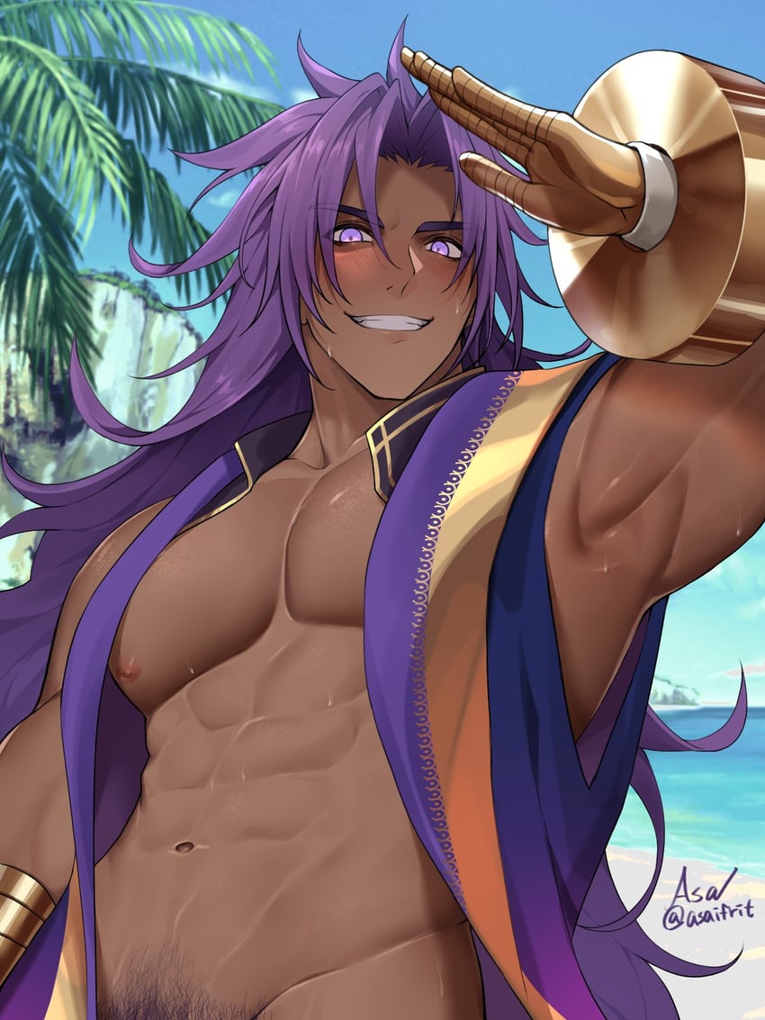 bhima (fate and 1 more) drawn by asa_ifrit_(asaifrit)