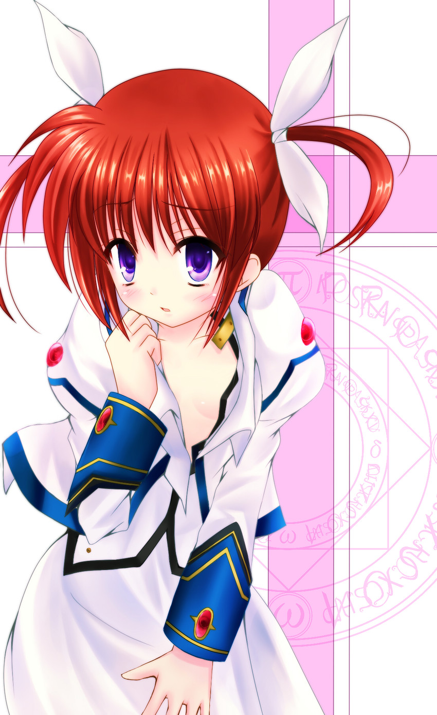 takamachi nanoha (lyrical nanoha and 1 more) drawn by mitsuki_yuu