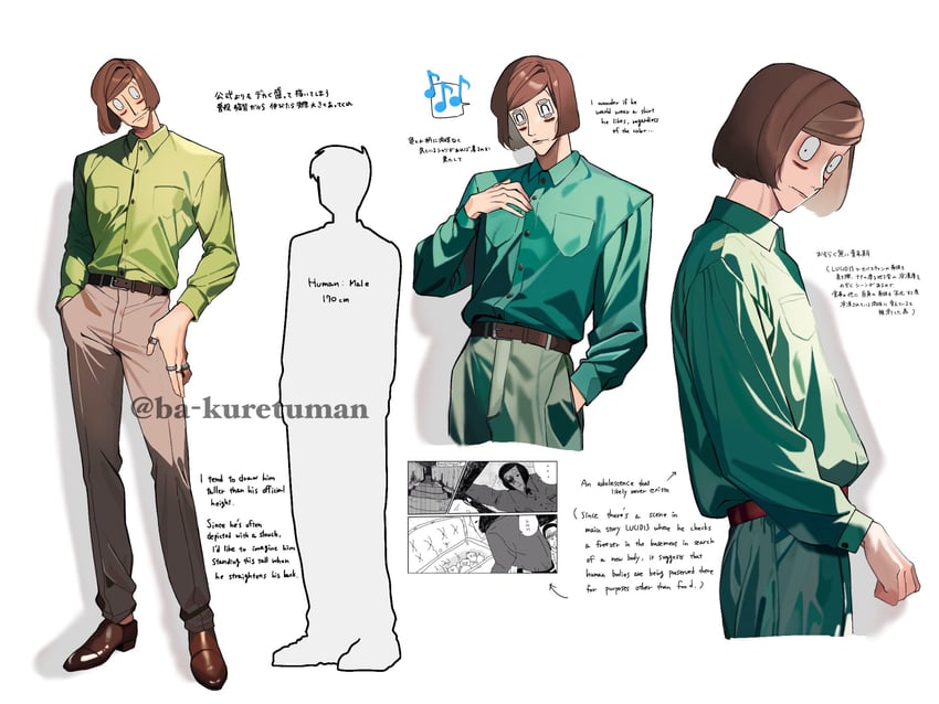 luther von ivory (randal's friends) drawn by ba_kuretuman