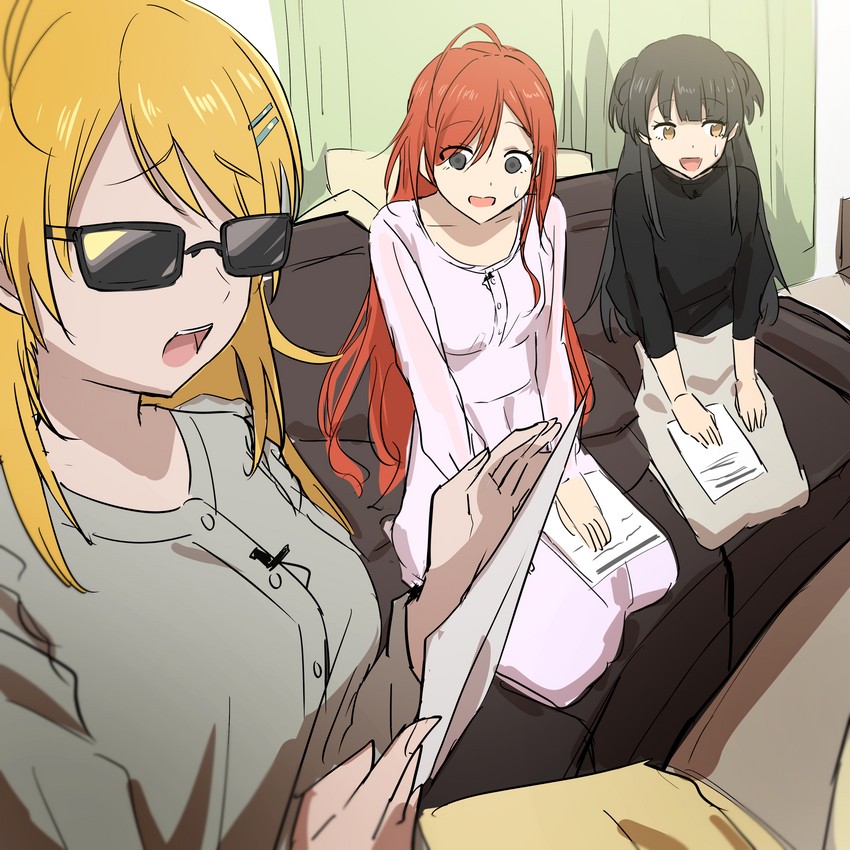 mayuzumi fuyuko, hachimiya meguru, arisugawa natsuha, mineda mayu, yukimura eri, and 1 more (idolmaster and 1 more) drawn by misaki_nonaka
