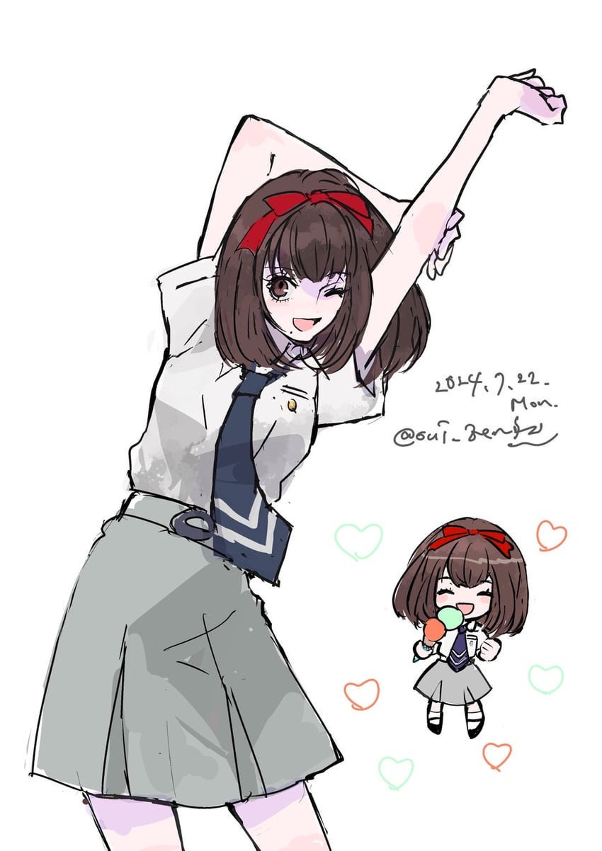 sonomura maki (persona and 1 more) drawn by oui_zen