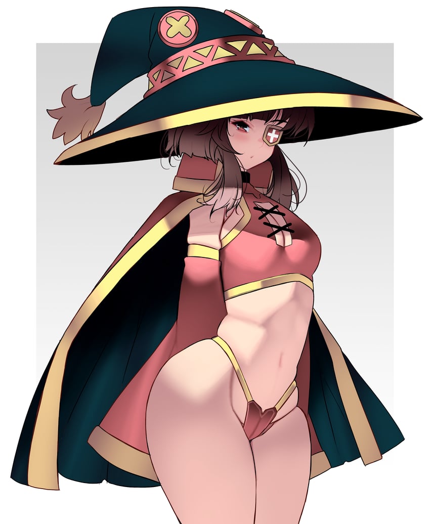 megumin (kono subarashii sekai ni shukufuku wo!) drawn by kouno_(masao)