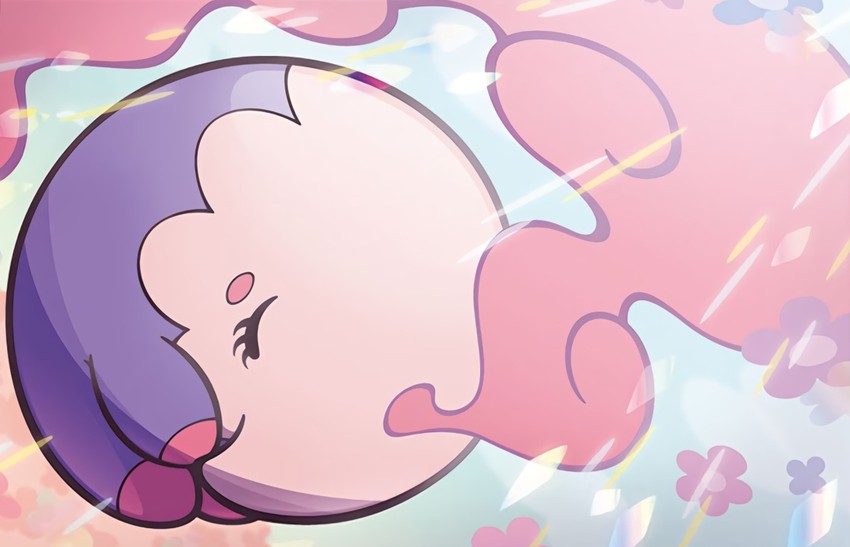musharna (pokemon and 1 more) drawn by mahou_(fushiginamamori)