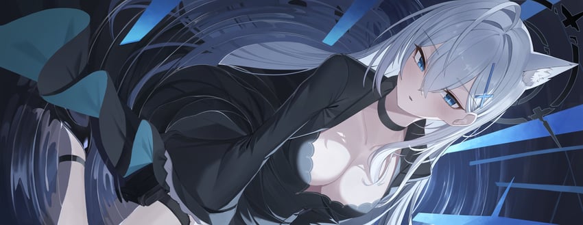 shiroko and shiroko terror (blue archive) drawn by pang-yo