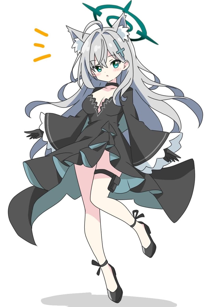 shiroko and shiroko terror (blue archive) drawn by kotatsu-mazoku