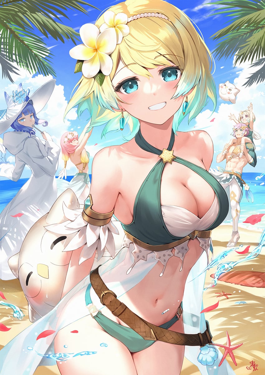 fjorm, feh, gunnthra, ylgr, nifl, and 1 more (fire emblem and 1 more) drawn by nakabayashi_zun
