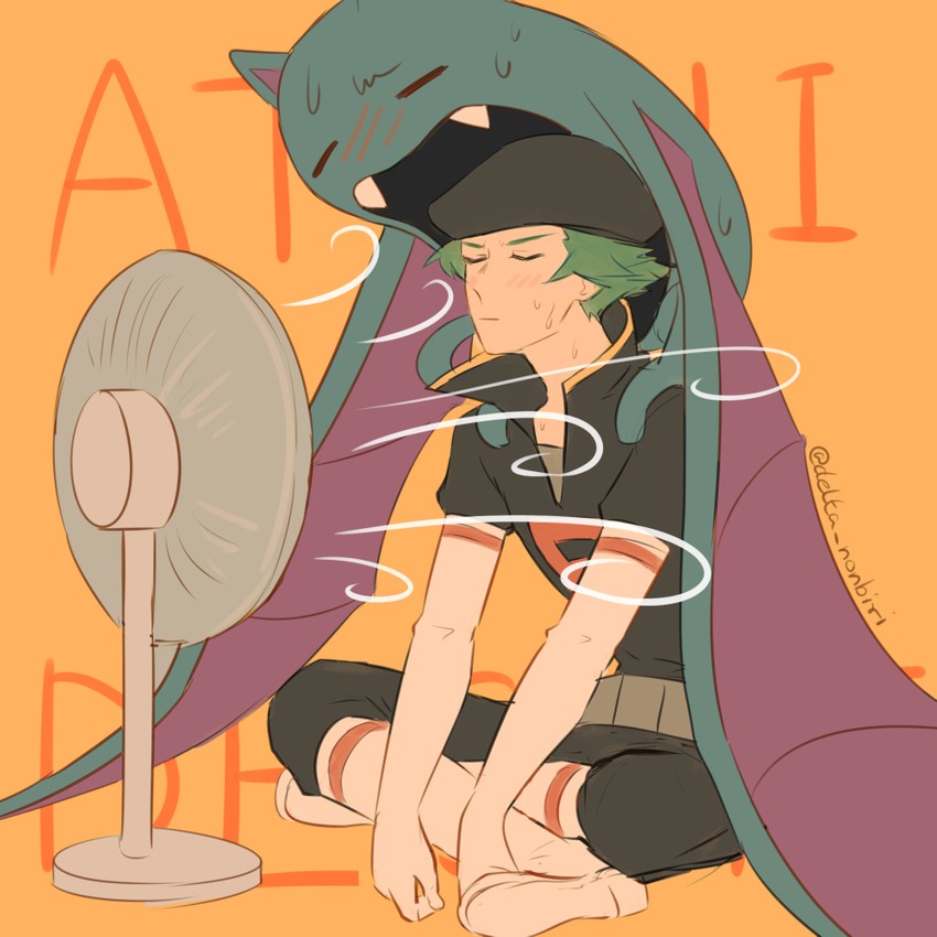 golbat and proton (pokemon and 1 more) drawn by delta_nonbiri