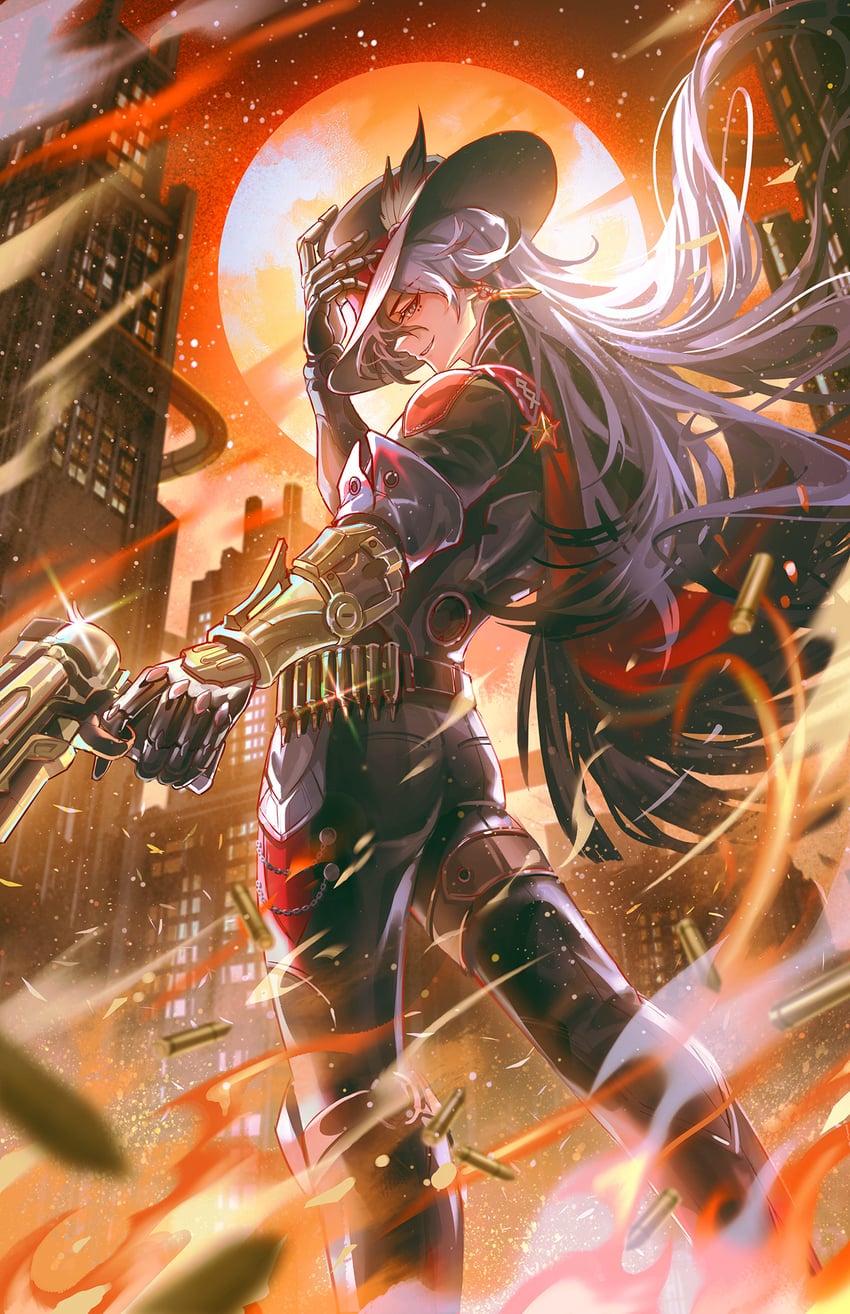 boothill (honkai and 1 more) drawn by jessica_wijaya
