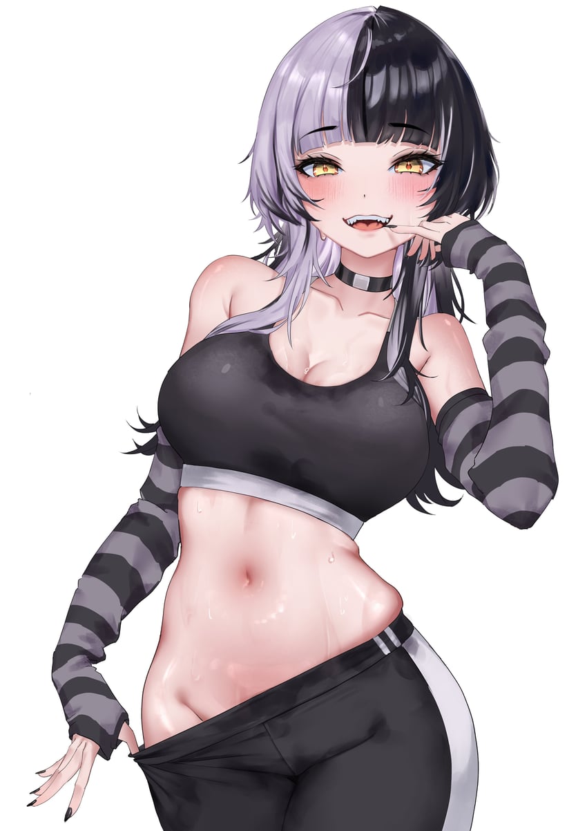shiori novella (hololive and 1 more) drawn by lunarisbloom