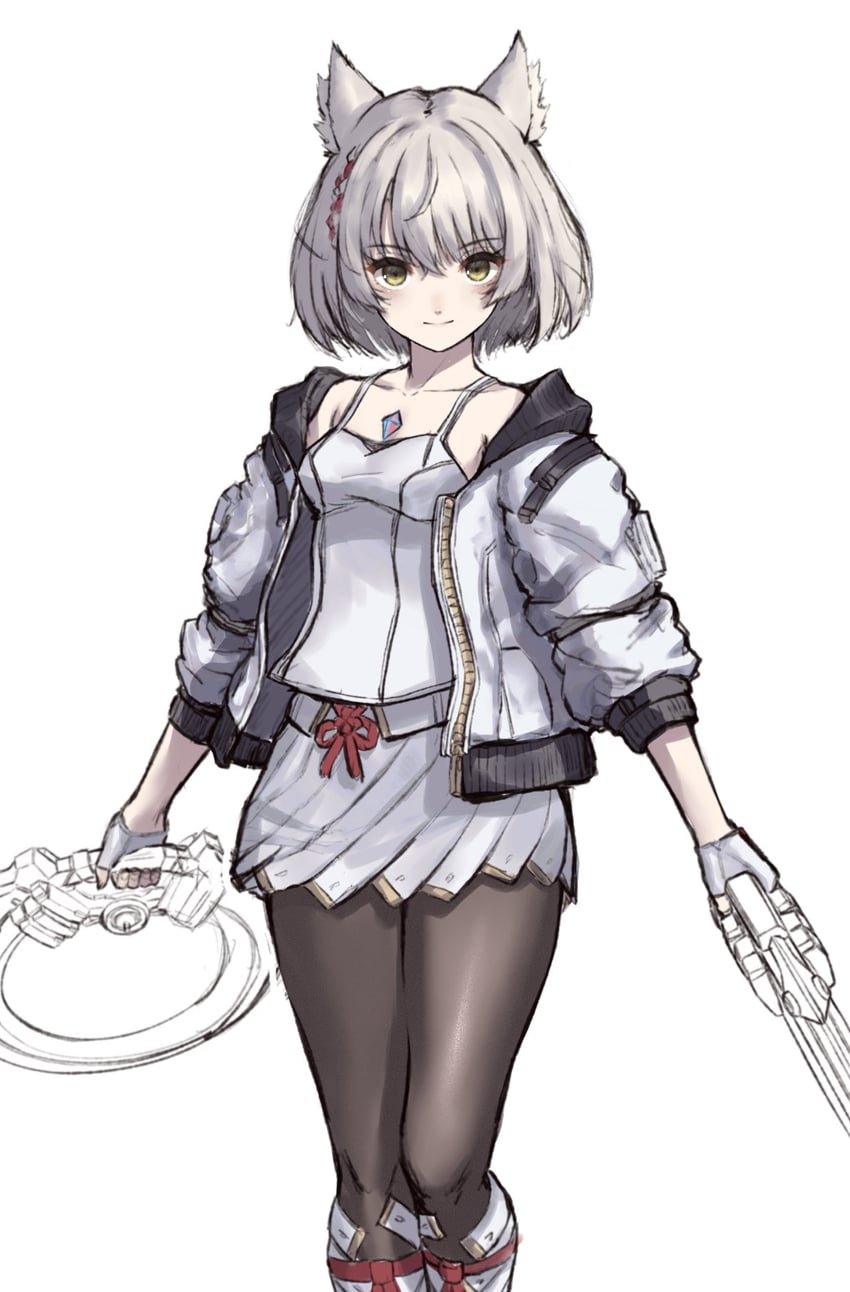 mio (xenoblade chronicles and 1 more) drawn by hakusai_(hksicabb)