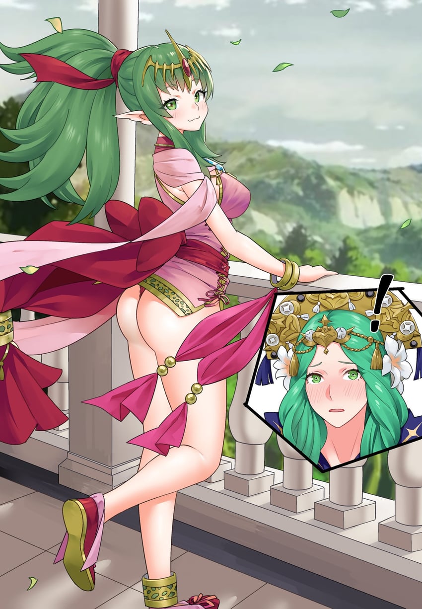 rhea and tiki (fire emblem and 4 more) drawn by igni_tion
