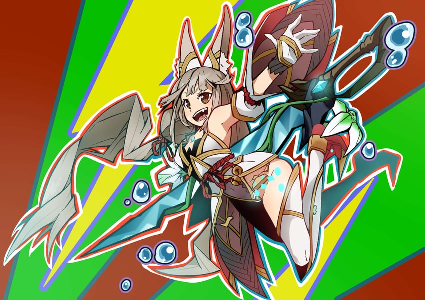 nia (xenoblade chronicles and 1 more) drawn by highena