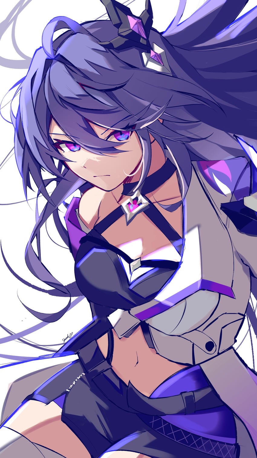 acheron (honkai and 1 more) drawn by sparks_summer