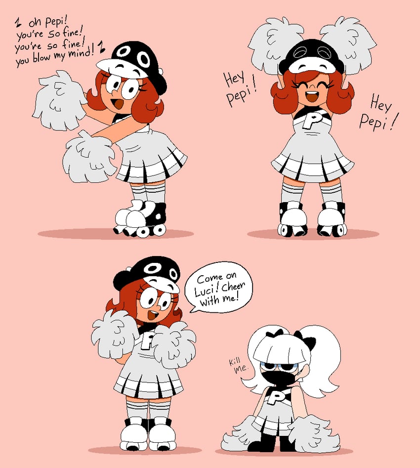 lucy and anna (original and 1 more) drawn by tinytoxicwaste101