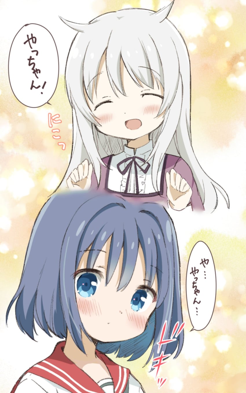 nanami yachiyo and azusa mifuyu (mahou shoujo madoka magica and 1 more) drawn by tsubaki_(tatajd)