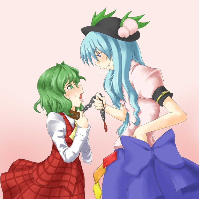 kazami yuuka and hinanawi tenshi (touhou) drawn by toritora