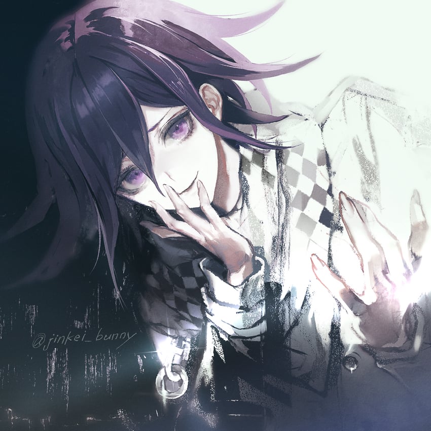 oma kokichi (danganronpa and 1 more) drawn by koshika_rina