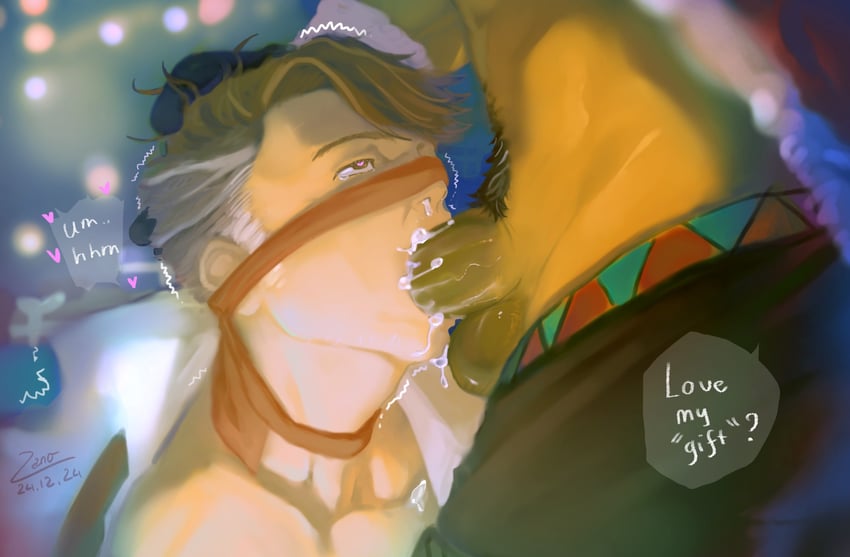 eggnog cookie and almond cookie (cookie run and 1 more) drawn by shin_0z