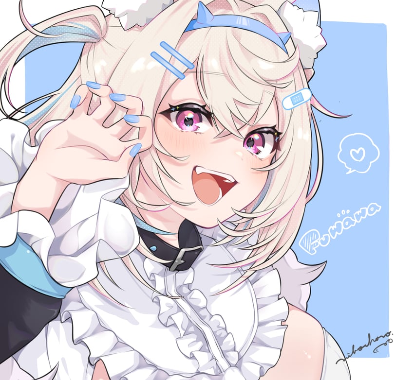 fuwawa abyssgard (hololive and 1 more) drawn by nibochoro