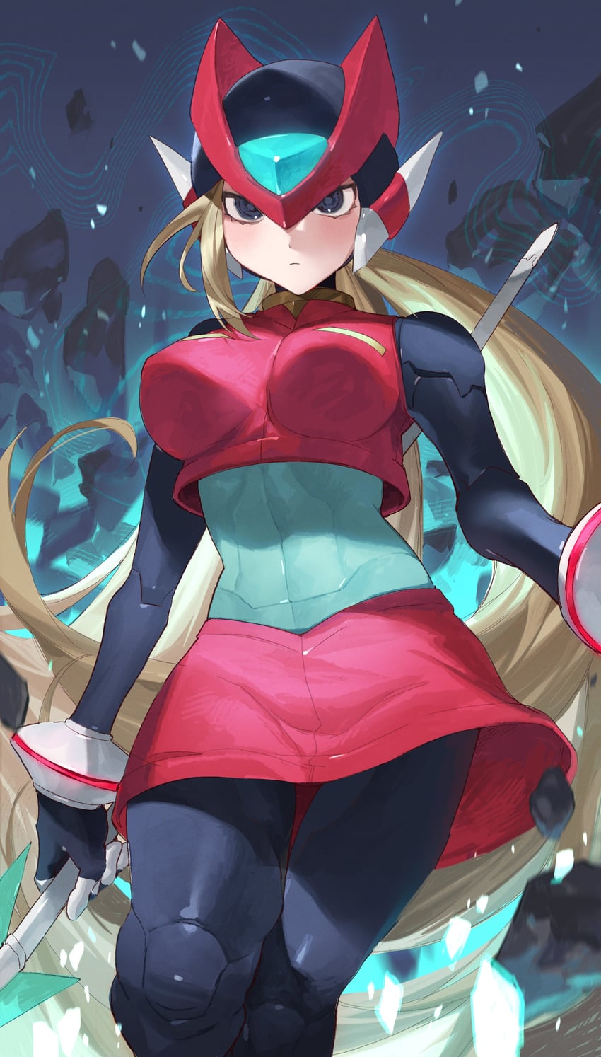 zero, zero(z), and bliss zero (mega man and 2 more) drawn by sakoku_(oyatsu3ji_)