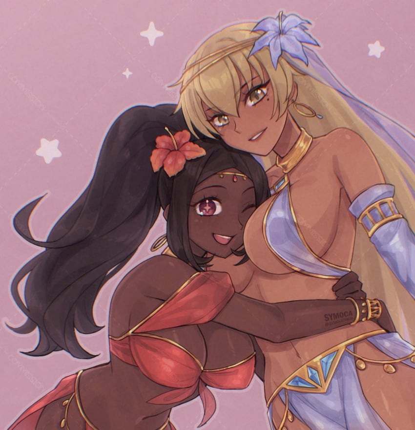 timerra and igrene (fire emblem and 2 more) drawn by symoca