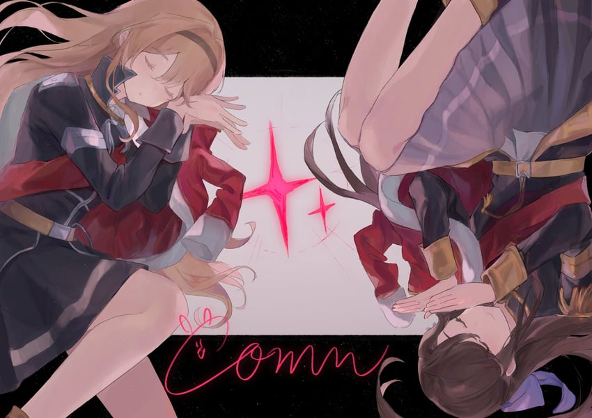 saijou claudine and tendou maya (shoujo kageki revue starlight) drawn by sukuuyu