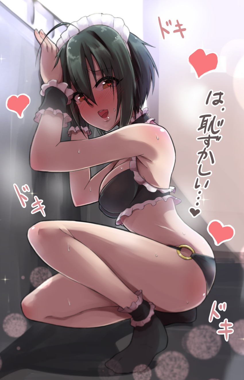 kohinata miho (idolmaster and 1 more) drawn by ishii_takuma