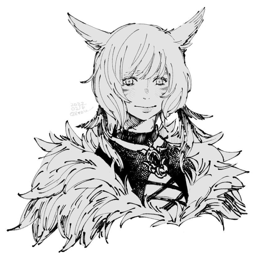 y'shtola rhul (final fantasy and 1 more) drawn by itowo_(itowc)
