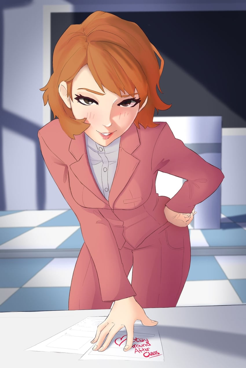 toriumi isako (persona and 1 more) drawn by blysill