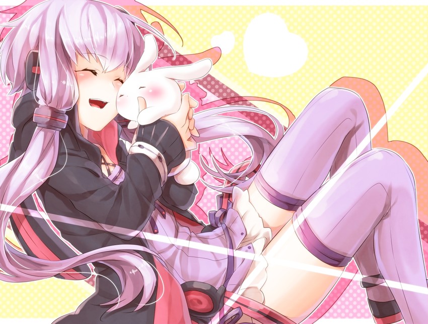 yuzuki yukari (vocaloid and 1 more) drawn by sakuragi_ren