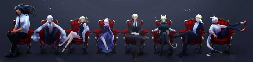 medea, caenis, atalanta, heracles, asclepius, and 5 more (fate and 1 more) drawn by shin'ya_(yukiura)