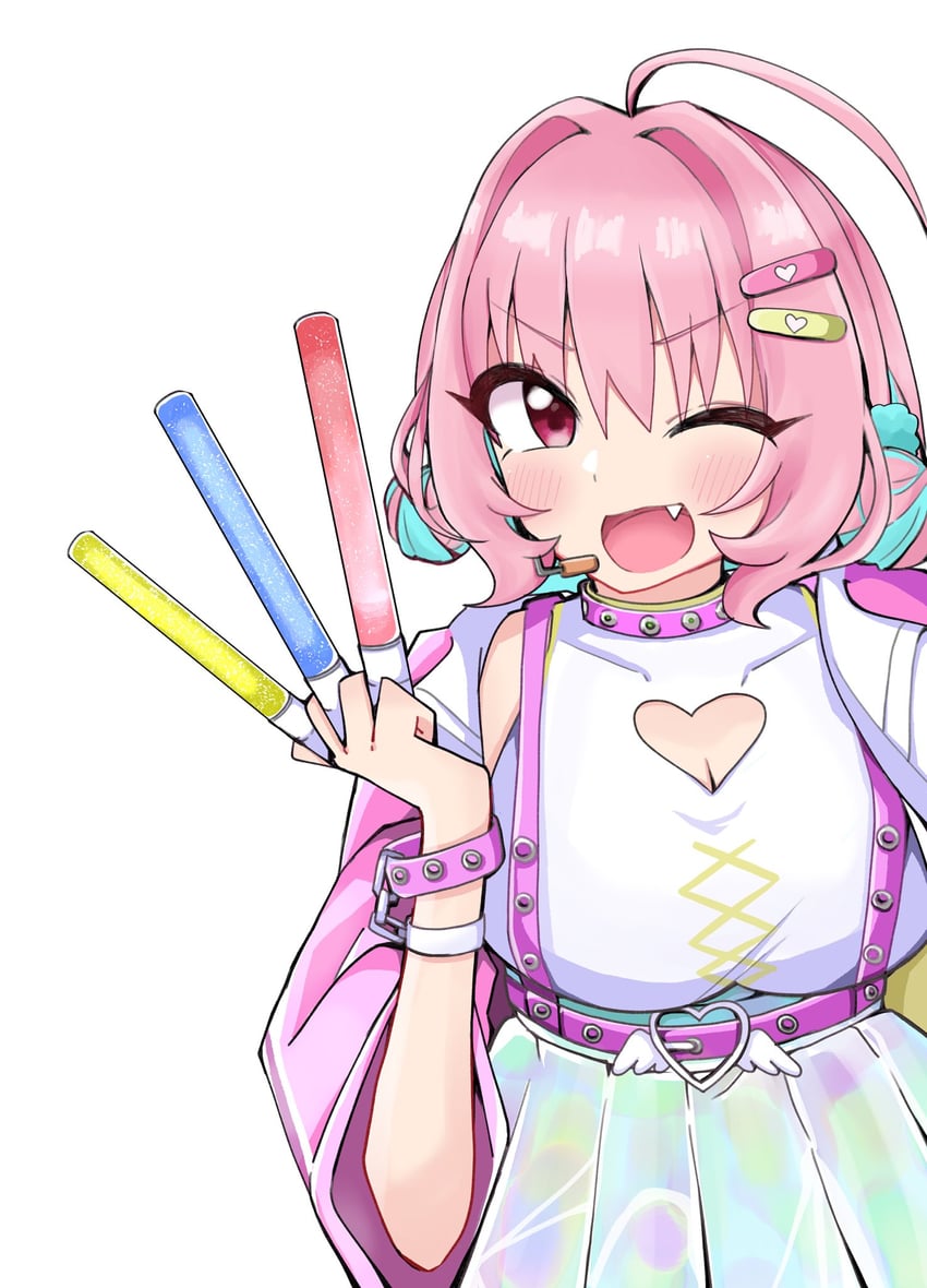 yumemi riamu (idolmaster and 2 more) drawn by tsukumo_(tsukumo_sos)