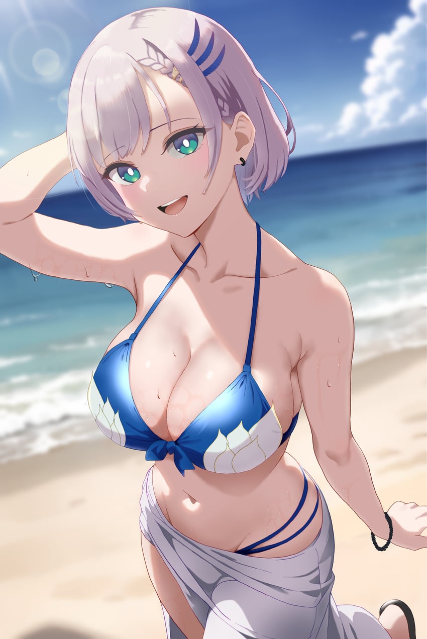 pavolia reine (hololive and 1 more) drawn by curio_(curiofinity)