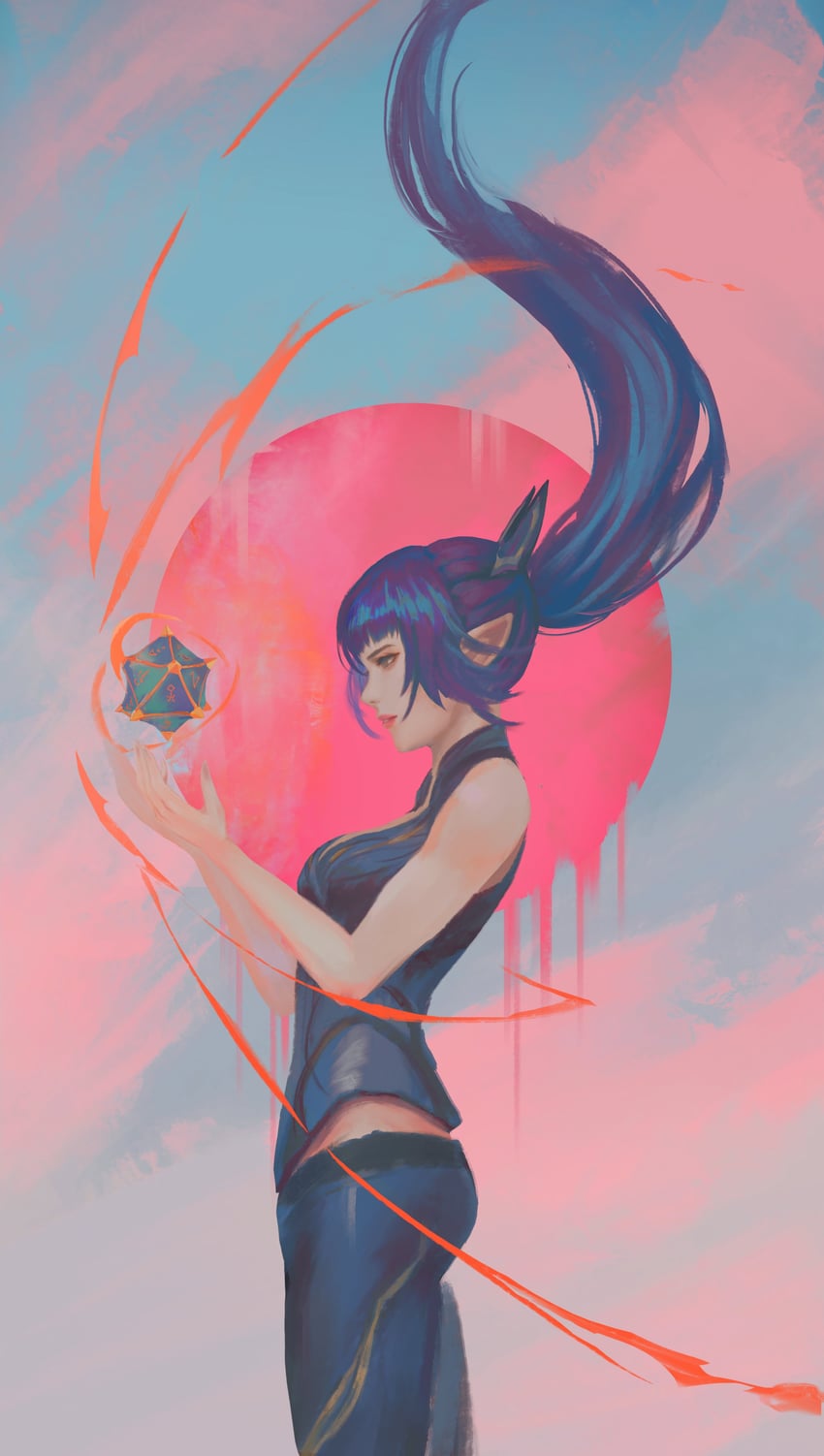 shadowheart (dungeons & dragons and 2 more) drawn by cglas