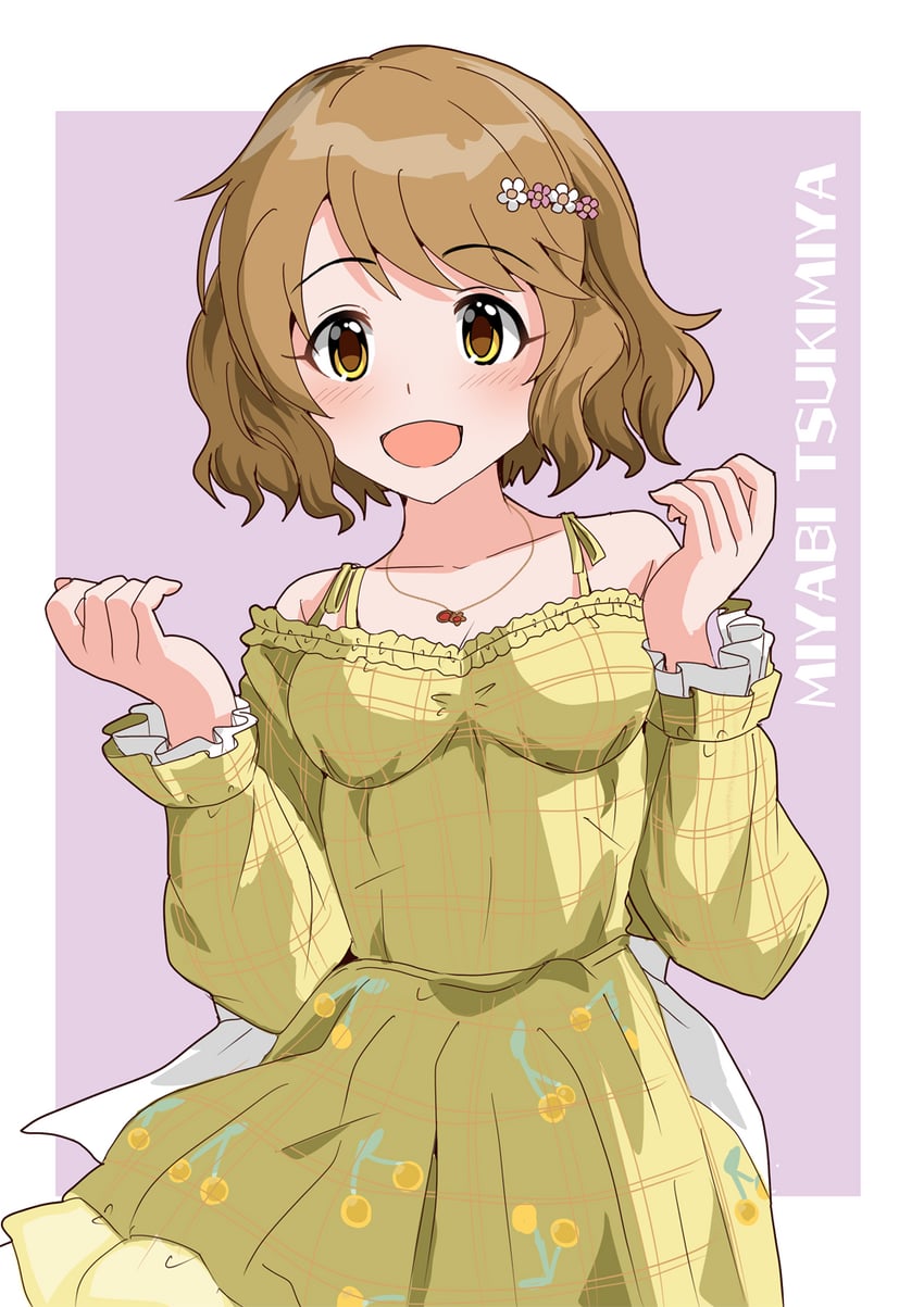 tsukimiya miyabi (idolmaster and 1 more) drawn by illustscody