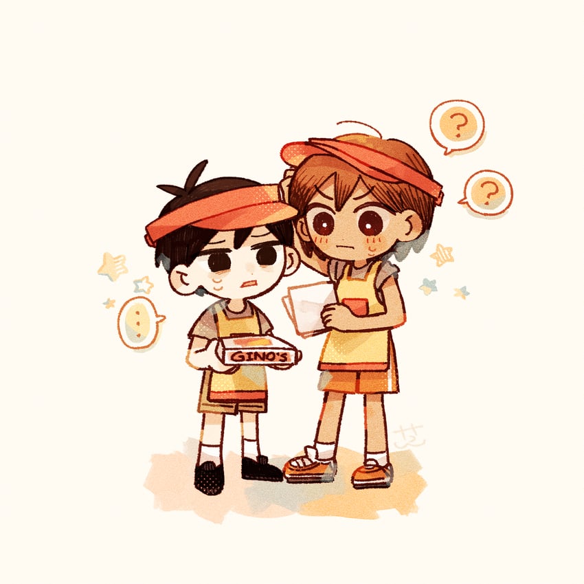 sunny and kel (omori) drawn by o_tori_mhyk