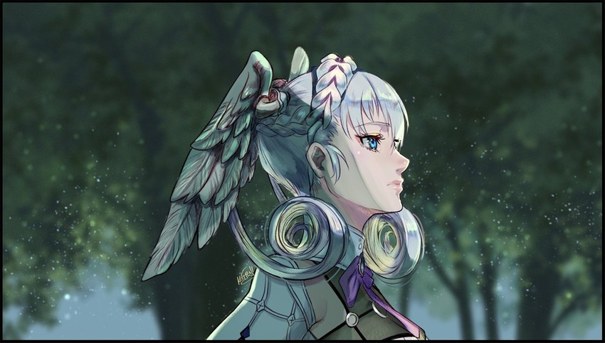 melia antiqua (xenoblade chronicles and 2 more) drawn by kairiwhisper
