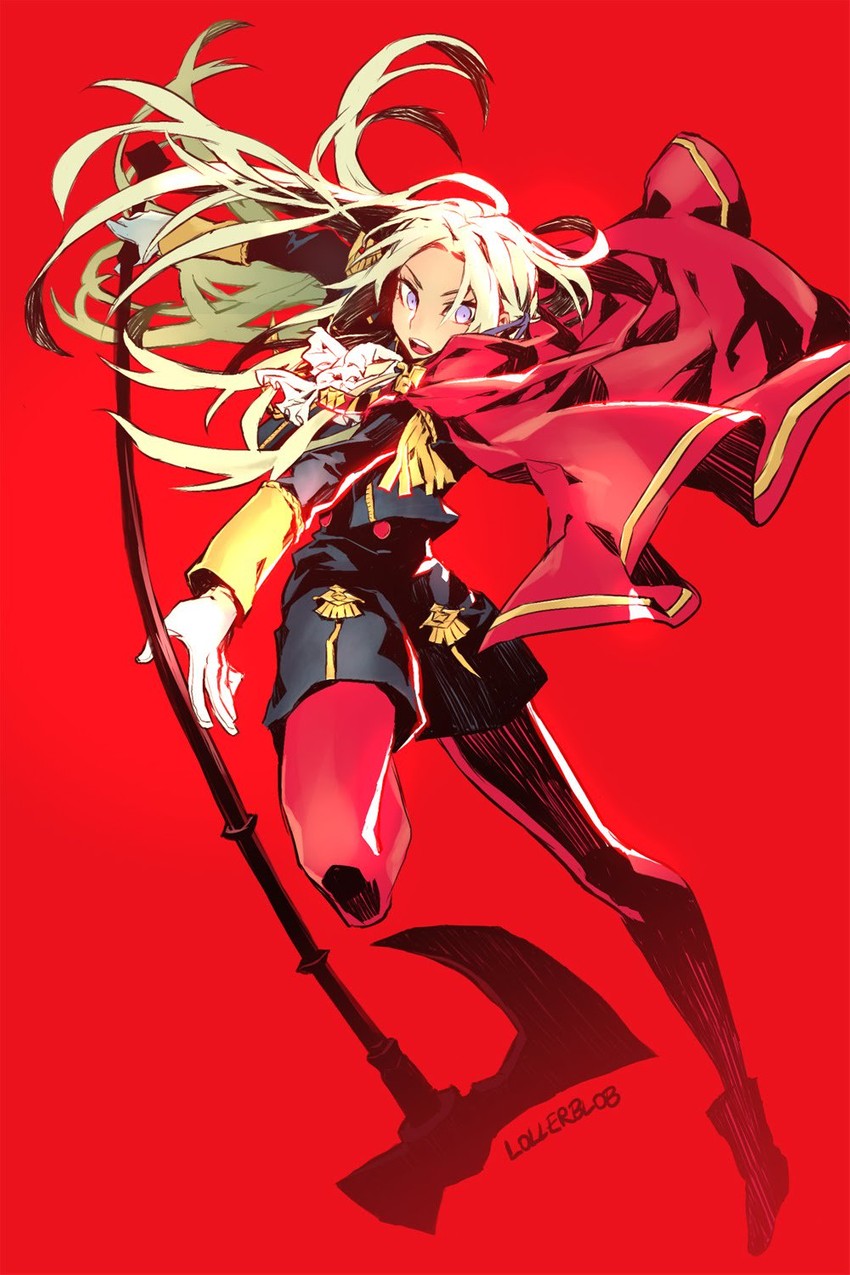 edelgard von hresvelg (fire emblem and 1 more) drawn by anna_(trustfundcritics)